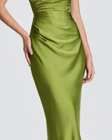 Draped waist detail