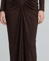Centre ruched skirt detail