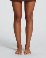 Flared mini skirt detail