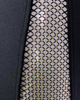 Nova Diamond Mesh Mini Dress