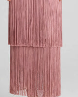 Tiered fringe detail