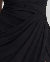 Draped hip detail