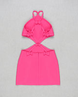 Kamora Mini Dress-Pink