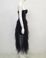 Cierra Maxi Dress-Black