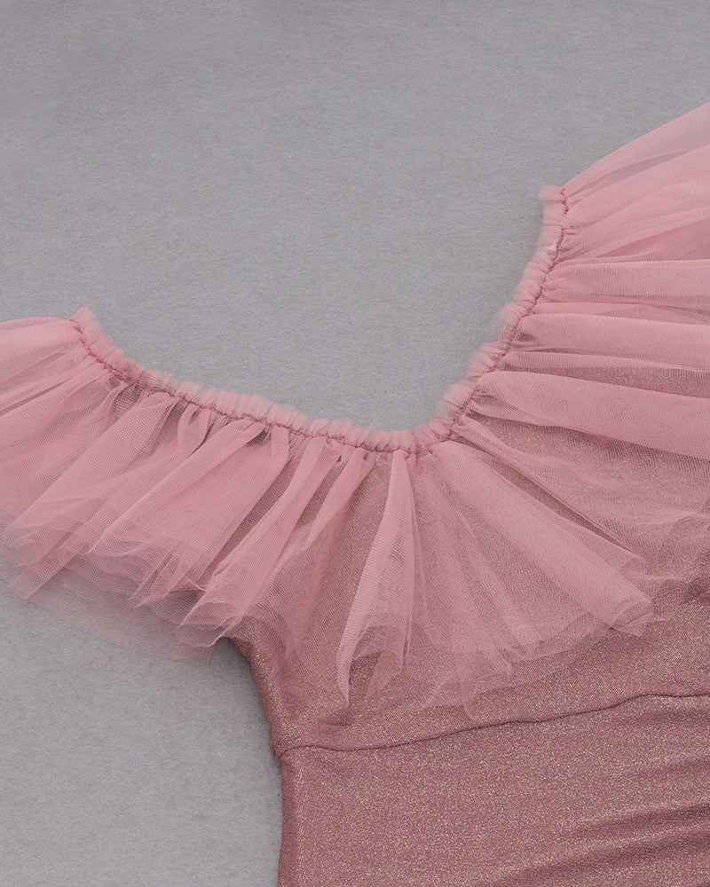 Martha Maxi Dress-Pink