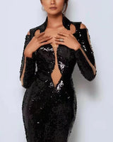 Paige Maxi Dress-Black