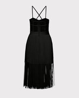 Chaya Mini Dress-Black