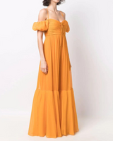 Cheyenne Maxi Dress-Yellow