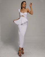 Juliette Maxi Dress-White