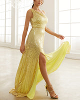 Saige Maxi Dress-Yellow