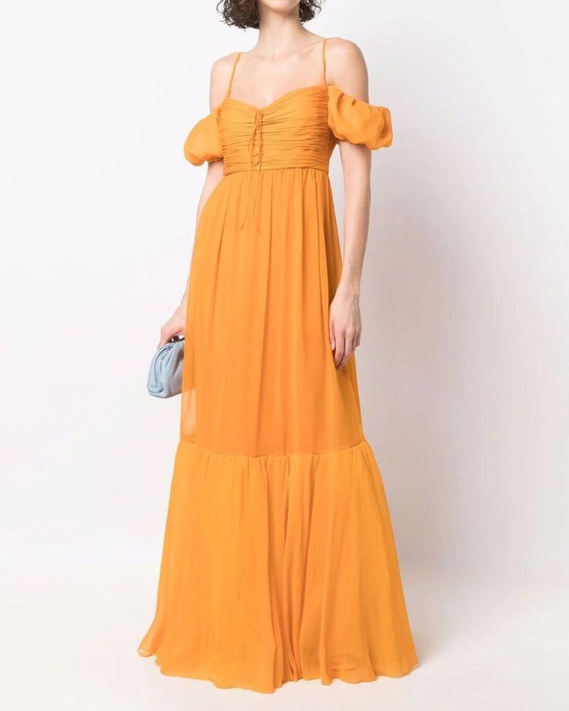 Cheyenne Maxi Dress-Yellow – fashionmallonline.com