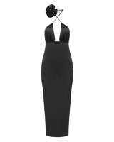 Jamya Maxi Dress-Black