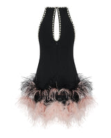 Keely Mini Dress-Black