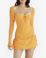 Elena Mni Dress - Orange