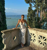 Sloan Beige Maxi Dress