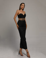 Janae Maxi Dress-Black