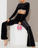Paloma Two Piece Set-black