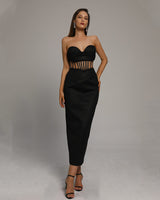 Janae Maxi Dress-Black