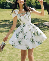 Mikaela Mini Dress- White