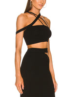 Salma Two Piece Set-Black