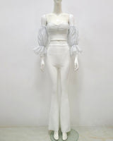 AVERI TWO PIECE SET-WHITE