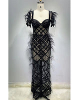Faith Maxi Dress-Black
