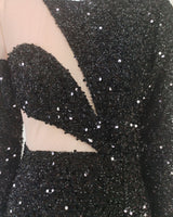Azaria Maxi Dress-Black