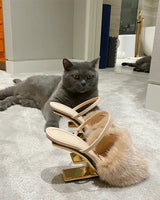 Samantha Fur Sandal