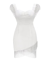 Harley Mini Dress-White