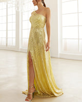 Saige Maxi Dress-Yellow