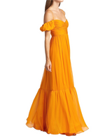 Cheyenne Maxi Dress-Yellow