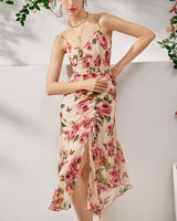 Taniya MIDI DRESS-Multicolored