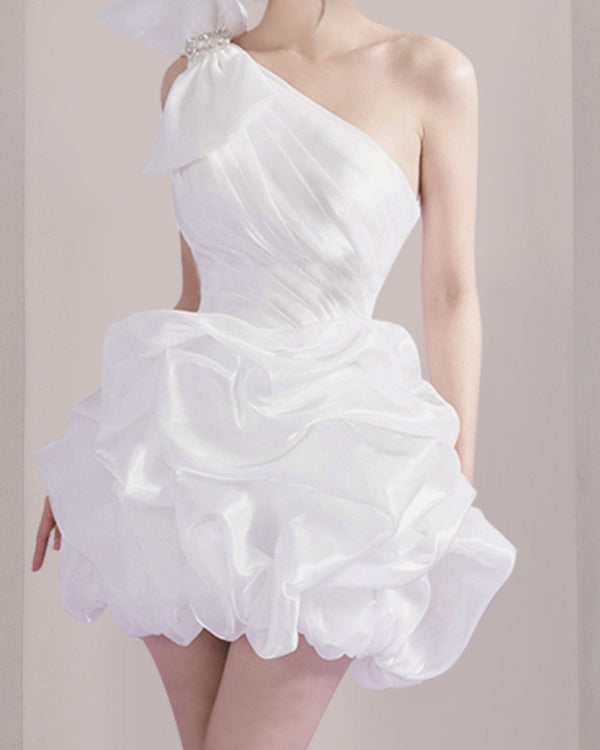 Adalynn Mini Dress-White