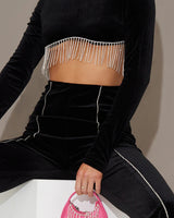 Paloma Two Piece Set-black