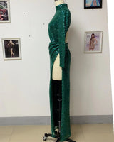 Payton Maxi Dress-Green