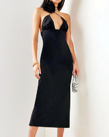 Jamya Maxi Dress-Black