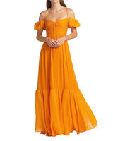 Cheyenne Maxi Dress-Yellow