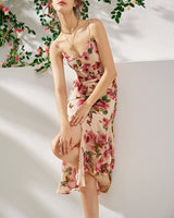 Taniya MIDI DRESS-Multicolored
