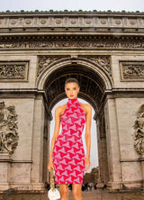 Elianna Mini Dress-Pink