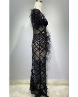 Faith Maxi Dress-Black
