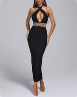 Kamila Maxi Dress-Black