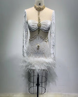 Tianna Mini Dress-White
