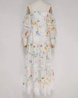 Lydia Maxi Dress-White