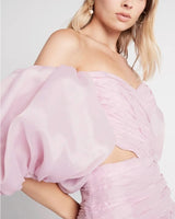 Thalia Mini Dress-pink