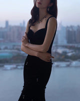 Jewel Maxi Dress-Black