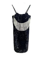 Caitlyn Mini Dress-Black