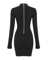 Lancy Mini Dress-Black