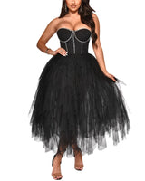 Cierra Maxi Dress-Black