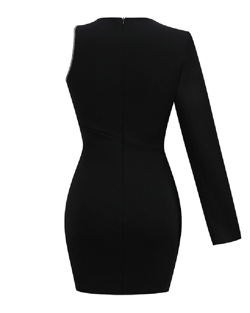 Hadley Mini Dress-Black