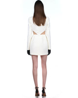 Precious Mini Dress-White